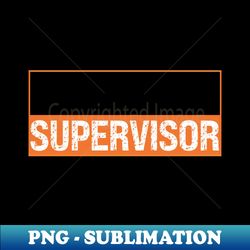 Shit Show Supervisor - Retro PNG Sublimation Digital Download