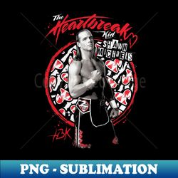 Shawn Michaels Heartbreak Kid - Instant Sublimation Digital Download