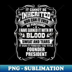 Inherited Funeral Assistant - Modern Sublimation PNG File