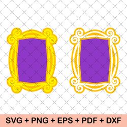 Friends Picture Frame, Picture Frame SVG, Door Picture Frame svg, Monica Door svg, Friends Peephole Picture Frame