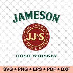 Jameson Whiskey svg, Irish whiskey svg, whiskey svg, alcohol svg, party svg, svg, whiskey svg, college svg, men svg