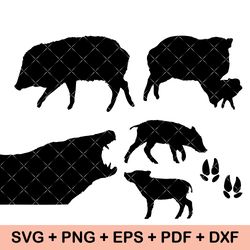 Javelina Pig svg, Pig Svg, boar svg, Bundle Piggy Bank Svg, Farm Pig, Clipart Pig, Farm Pig svg, Vector Pig