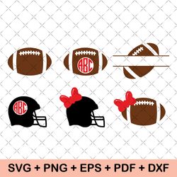 football svg bundle - football png - sports svg - football clipart - football graphics - sublimation png designs
