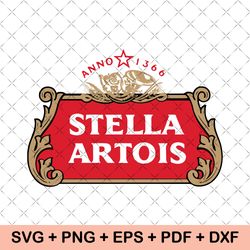 Stella Artios svg, whiskey svg, vector, layered svg, alcohol svg, Tennessee svg, party svg, Instant download  by Icr
