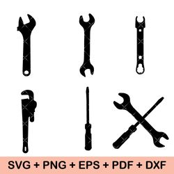 Tools svg bundle, Mechanic Tools svg, Wrench Svg, Hand Tool Svg for cricut, tools vector, handyman svg, laser cut