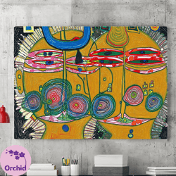 Aztec Art Canvas Wall Painting, Canvas Wall Decoration, Sun And Moon Abstract Wall Art, Living Room Art, Home Decoration