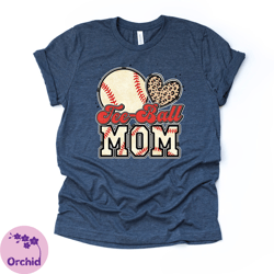 Baseball Tee, Super Cute TEE BALL MOM, TBall Mom, TBall Mama Design on premium Bella  Canvas unisex shirt,