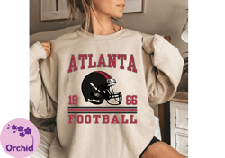 Vintage 90s Atlanta Football Sweatshirt, Vintage Style Atlanta Football Crewneck, America Football Sweatshirt, Football