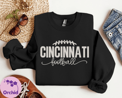 Trendy Crewneck Sweatshirt For Cincinnati Football Fans, Cincinnati Football Sweatshirt, Cincinnati Football T-Shirt, Ci