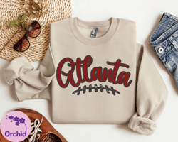 Trendy Vintage Crewneck Sweatshirt For Atlanta Football Fan, Atlanta Football Hoodie, Atlanta Football Game Day TShirt,