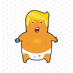 Donald Trump Baby President Of American Svg