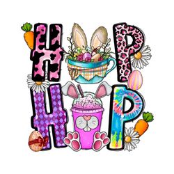 Hop Hip Vintage Png Sublimation Easters Day Png File