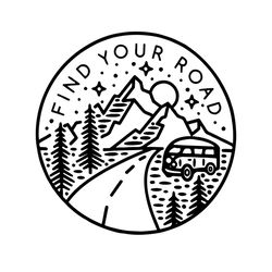 Find Your Road Svg, Trending Svg, Mountain Svg, Traveling Svg, Journey Svg, Road Svg, Road Trip Svg, Trip Svg, Camping S