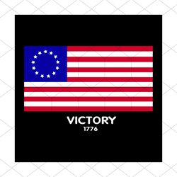 Betsy Ross Flag Symbolism American Victory 1776 Nation Svg