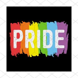 Pride LGBT, Rainbow Gay Lesbian, Svg, Cricut File