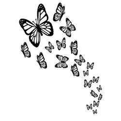 Butterfly Png, Trending Png, Black Butterfly Png, Butterfly Design Png, Tattoo Design Png, Romantic Graphic Png, Costume
