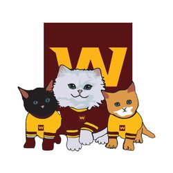 Washington Football Cat Svg, Sport Svg, Washington Svg, Washington Cat Svg, Washington Nfl, Washington Logo Svg, Cat Svg