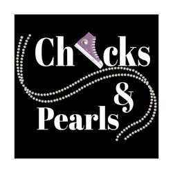 Chucks and Pearls Svg, Trending Svg, Chucks Svg, Pearls Svg, Chucks and Pearls Svg, Kamala Harris Vice President Svg, Ka