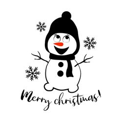 Funny Snowman Merry Christmas Svg, Christmas Svg, Funny Snowman Svg, Snowman Merry Christmas Svg, Cute Snowman Svg, Snow