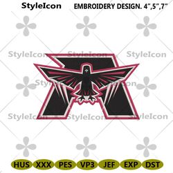 Atlanta Falcons logo Embroidery Design, Atlanta Falcons Symbol Embroidery files