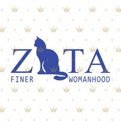 Finer womanhood, Zeta svg, 1920 zeta phi beta, Zeta Phi beta svg