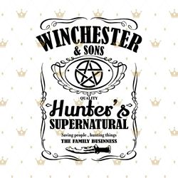 Winchester and sons hunters supernatural svg,Supernatural anti possession svg,sam dean winchester svg,symbol tattoo svg,