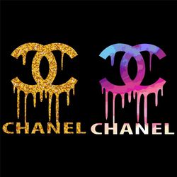 Chanel Drip Logo Bundle Svg, Trending Svg, Chanel Logo Bundle, Chanel Drip Logo, Chanel Svg, Chanel Logo Svg, Drip Logo