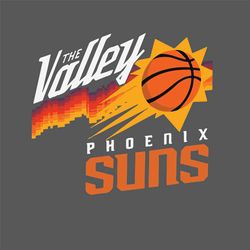 The Valley Phoenix Suns Svg, Sport Svg, Phoenix Suns Svg, The Valley Svg, Valley Phoenix Svg, 2021 Phoenix Suns,City Jer