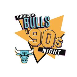 Chicago Bulls 90s Night Svg, Sport Svg, Basketball Team Svg, Basketball Svg, NBA Svg, NBA Team Svg, NBA Champions Svg, S