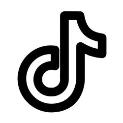 Tiktok Logo Png, Trending Png, Black White Logo Png, Tiktok Png, Tiktoker Png, Music Note Png, Tiktok Music Note, Tiktok