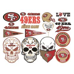 San Francisso 49Ers Bundle Logo Svg, Sport Svg, San Francisso Svg, Bundle Logo Svg, San Francisso Logo , NFL Football Sv