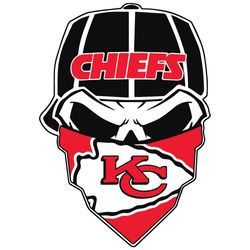 KC Chiefs Sugar Skulls Logo Svg, Sport Svg, Kansas City Chiefs Svg, Kansas City Chiefs Logo Svg, Kansas City Chiefs Fan