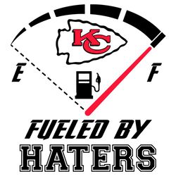 Kansas City Chiefs Fueled By Haters Svg, Sport Svg, Haters Svg, Kansas City Chiefs Svg, Kansas City Chiefs Logo Svg, Kan