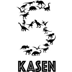 Kasen Svg, Dinosaur Kasen Gift, Trending Svg, Children's Dinosaur Svg, Dinosaur Svg, Dinosaur Shirt,Dinosaur Lover, Dino