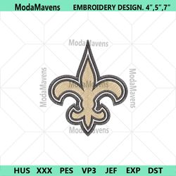 New Orleans Saints Logo NFL Embroidery Design Download