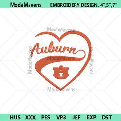 Auburn Football Logo Embroidery, Auburn Tigers Design File