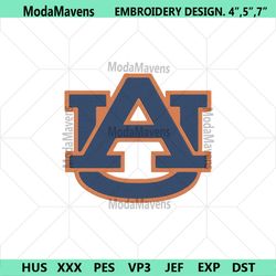 Auburn NCAA Embroidery Files, NCAA Embroidery Files, Auburn Tigers File
