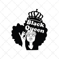 Black queen Svg, Melanin Svg, Afro Girl Svg, Black Girl svg, Black Women svg