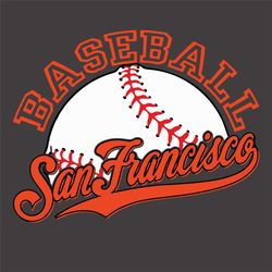 San Francisco Baseball Svg, Sport Svg, San Francisco Svg, Baseball Svg, MLB Svg, Baseball Team Logo, San Francisco Lover