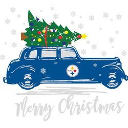 Christmas With Pittsburgh Steelers Svg, Sport Svg, Christmas Svg, Pittsburgh Steelers Svg, Steelers Logo Svg, NFL Sport