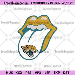 Rolling Stone Logo Jacksonville Jaguars Embroidery Design Download File