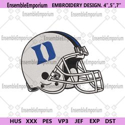 Duke Blue Devils Helmet Machine Embroidery Design