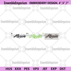 Poison Logo Bundle Rock Band Embroidery Design Download File