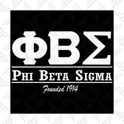 Phi beta sigma founded 1914, Phi beta sigma fraternity svg