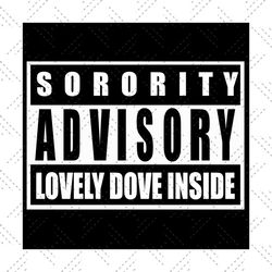 Sorority advisory lovely dove inside, zeta phi beta, Zeta Phi beta svg