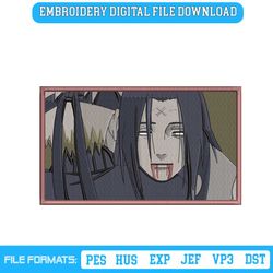 Neji And Naruto Embroidery Design Anime Naruto Download