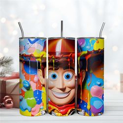 Woody Cowboy Tumbler Design, Toy Story 20oz Wrap, Skinny 20oz Wrap Design Tumbler