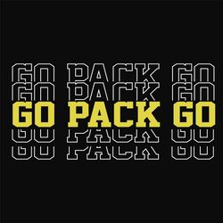 Go Pack Go Svg, Sport Svg, Green Bay Packers Svg, Packers Svg, Go Packers Svg, Football League Svg, NFL Team Svg, NFL Pa