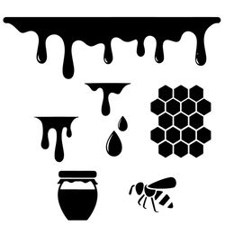 Honey Drips Png, Trending Png, Honey Bee Png, Honeycomb Png, Honey Bee Png, Dripping Borders Png, Drips Png, Honey Jar P