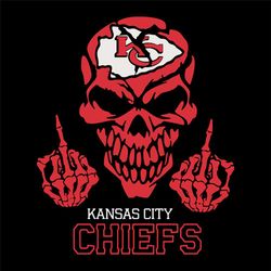 Kansas City Chiefs Skull Svg, Kansas City Chiefs, Chiefs NFL Fan, Kansas City Chiefs Logo, Super Bowl Svg, NFL Teams, N